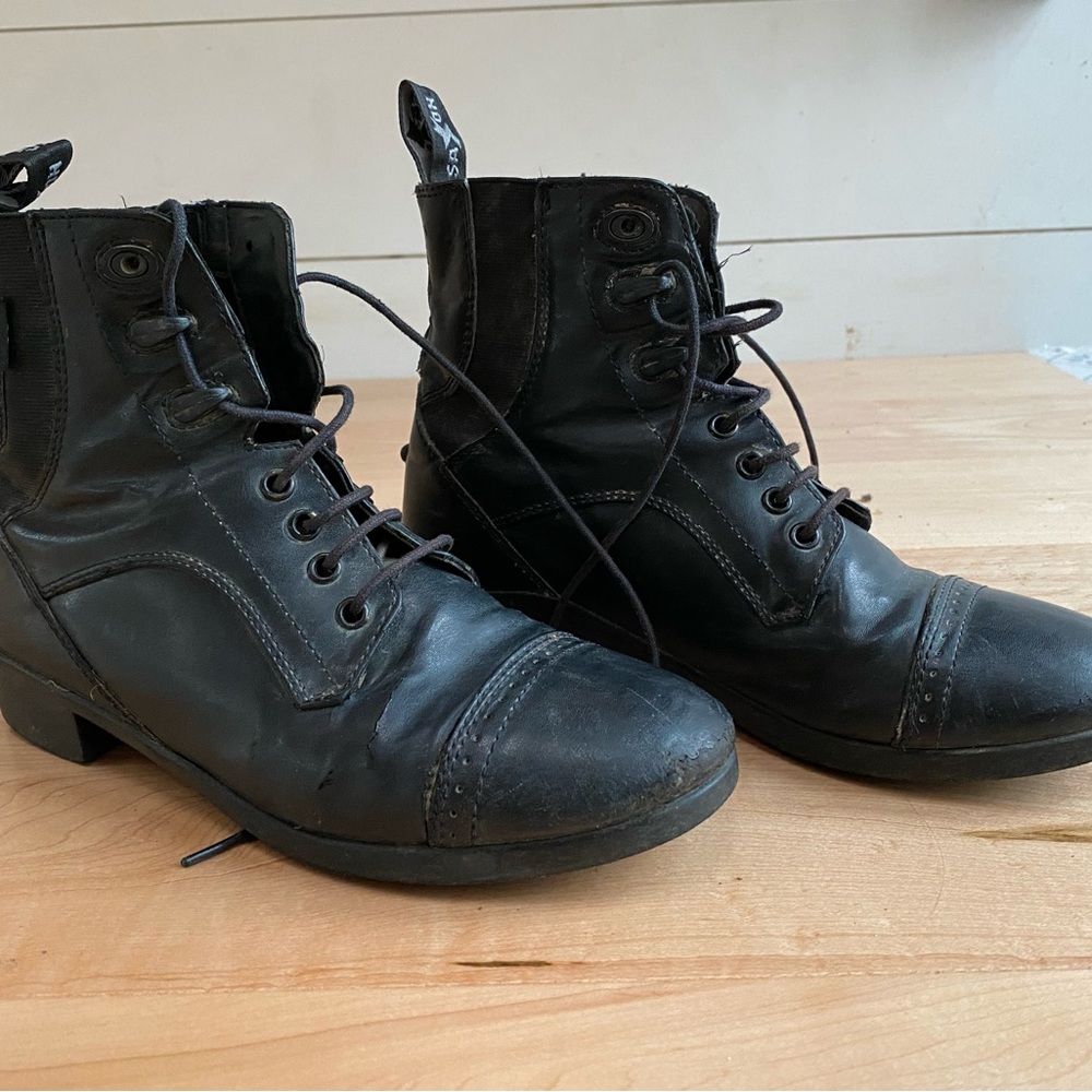 Saxon Paddock Boots Horseback Riding Size 5 - Picture 2 of 7